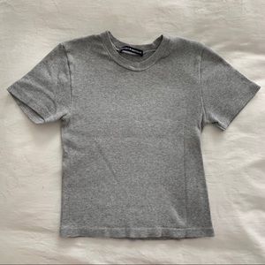 Grey Brandy Melville Top